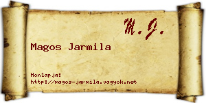 Magos Jarmila névjegykártya